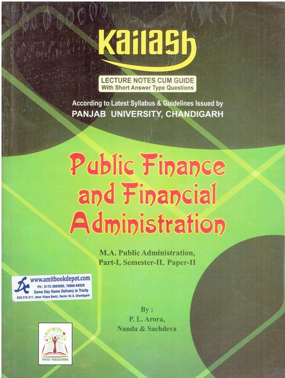 Paper, Finance and Administration