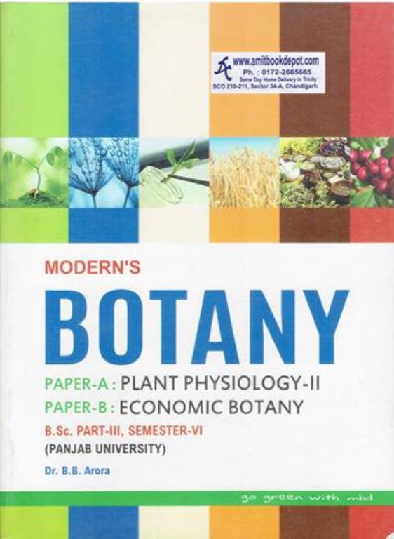 Modern Botany Paper A and Paper B BSc 6th Semester PU